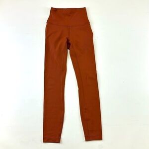 Lululemon Wunder Train High-Rise Tight 25"
Dark Terracotta Size 0